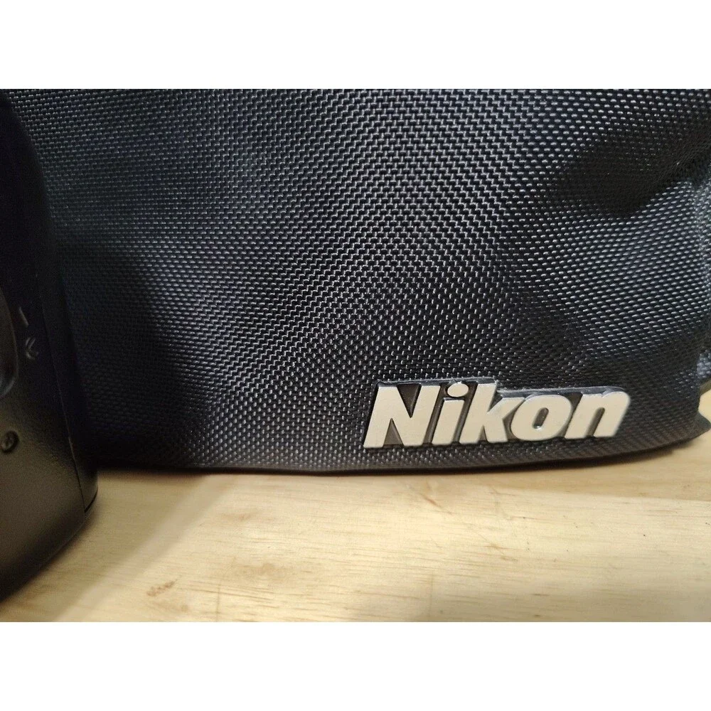 NIKON N50 35mm CAMERA W/ NIKON AF NIKKOR 35-80mm 1:4-5.6 D LENS Nikon Bag/Strap